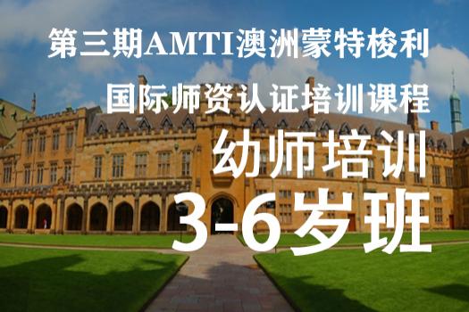 第三期AMTI 3-6岁国际认证课程